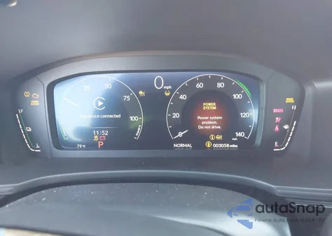 2025 Honda Civic Hybrid Sport/Sport Touring из США, поврежденный, VIN 2HGFE4F85SH332452